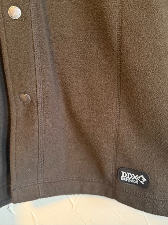Dri-Duck DDX XL Power Fleece Jacket Gorpcore Brown Utility Softshell Coat 12oz - Picture 15 of 16